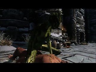 skyrim nord는 도크에 argonian shavee를 엿 먹인다.