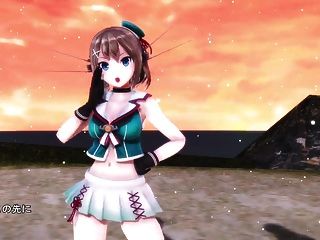 팬티없는 mmd nee